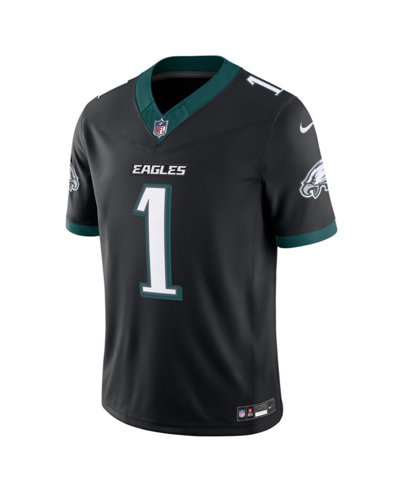 Men's Jalen Hurts Black Philadelphia Eagles Alternate Vapor F.U.S.E. Stitched Limited Jersey