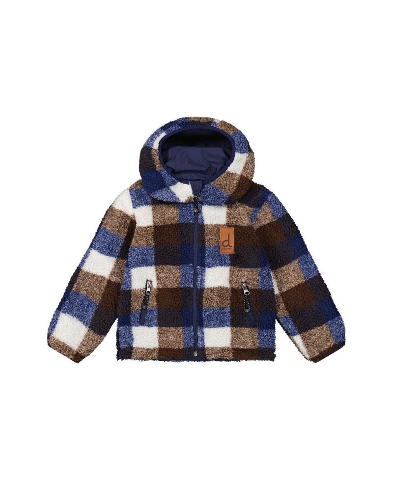 Little and Big Boy 6-14 Reversible Mid-Season Jacket