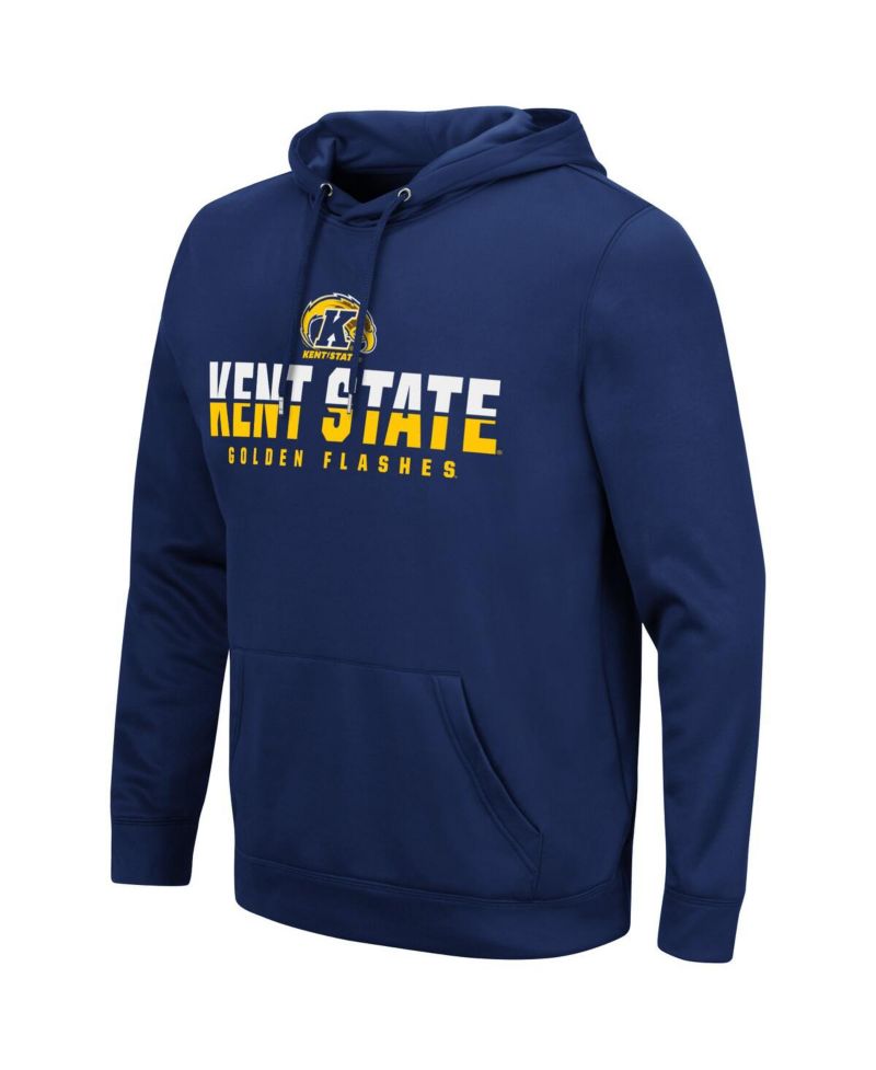 Men's Navy Kent State Golden Flashes Lantern Pullover Hoodie