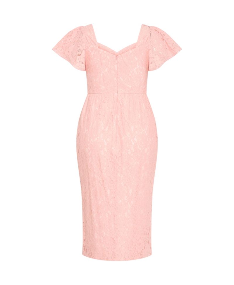Plus Size Maisie Lace Midi Dress