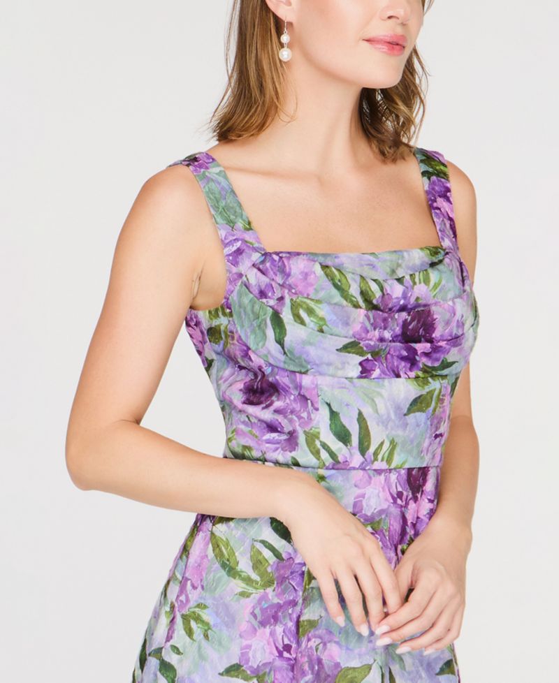 Women's Jordana Square Neck A-Line Gown