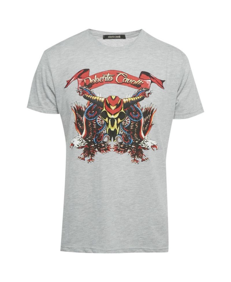 Men's Eagle Print Jersey T-Shirt