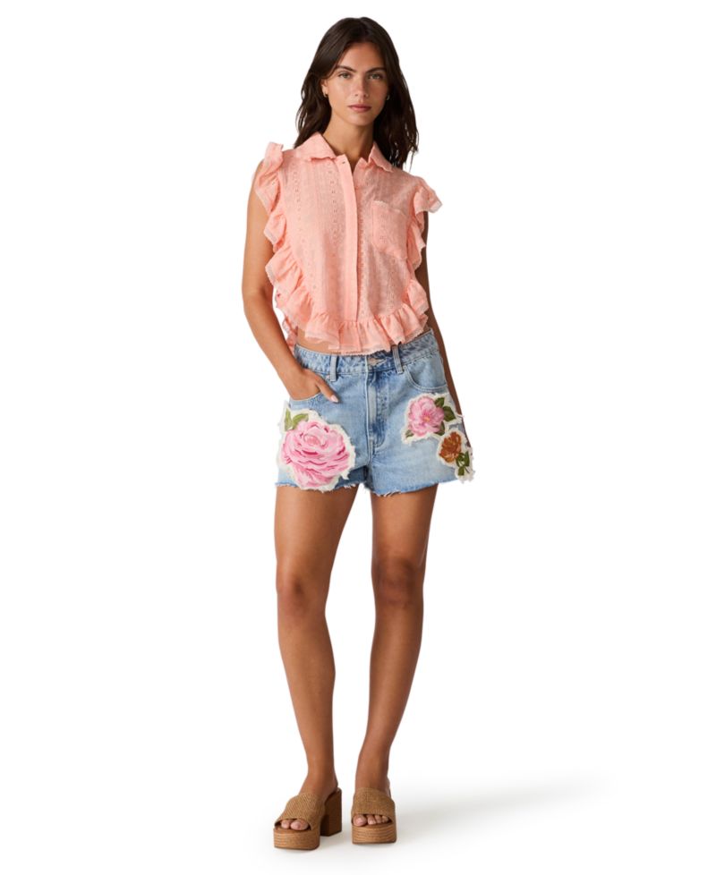 Women's Adeline Collared Neck Top