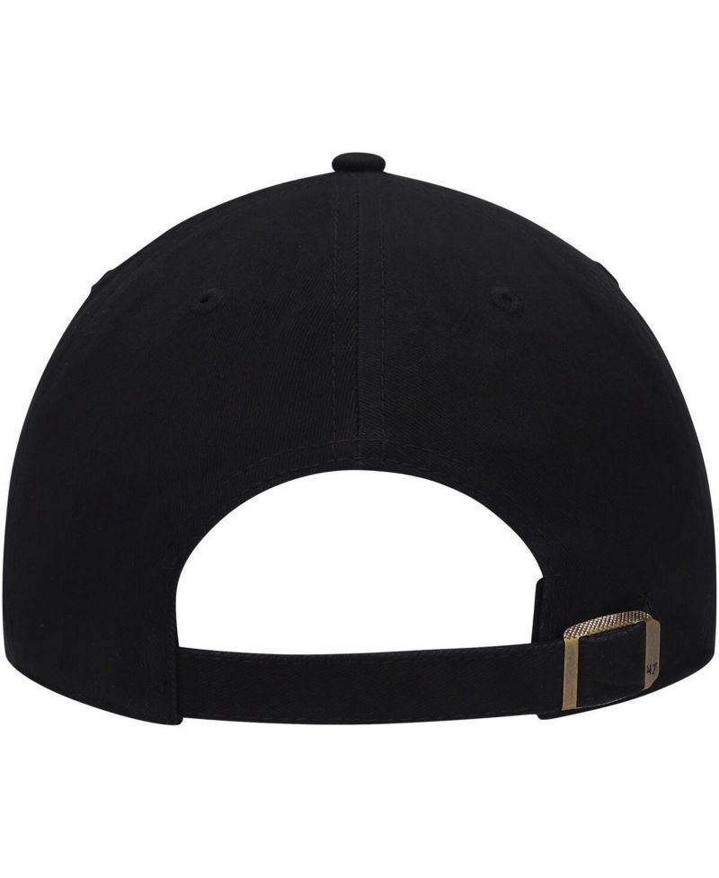 Women's Black Los Angeles Lakers Miata Clean Up Logo Adjustable Hat
