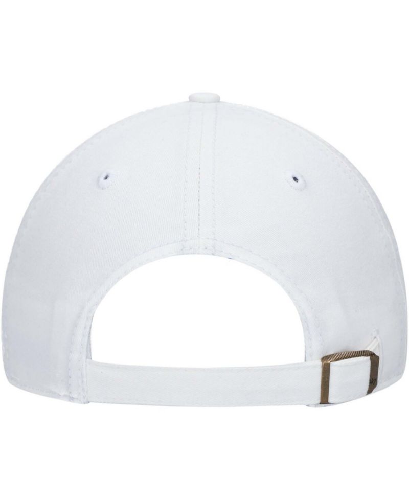 Women's White Pittsburgh Steelers Miata Clean Up Logo Adjustable Hat