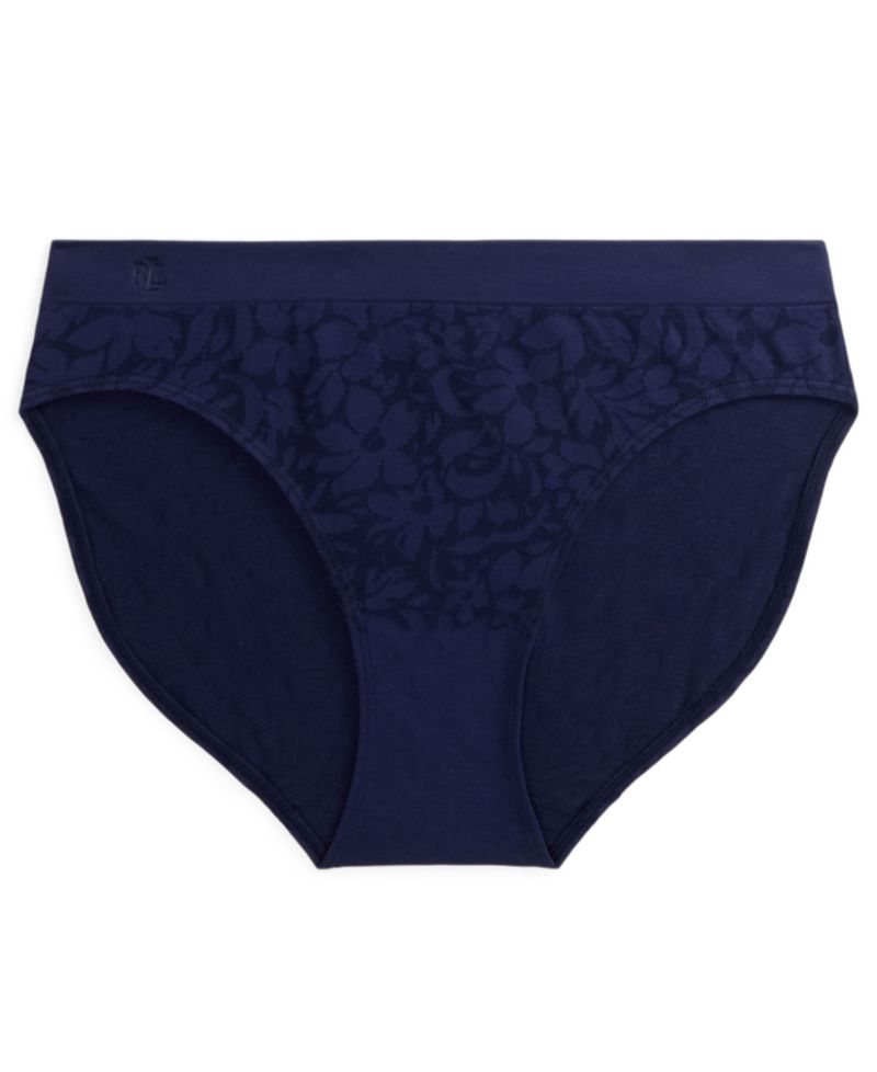 Women Floral Lace Seamless Bikini Panty