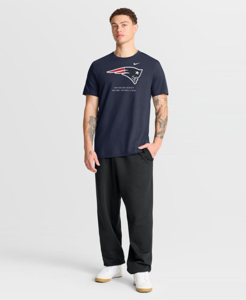 Men's New England Patriots Crewneck Short-Sleeve T-Shirt