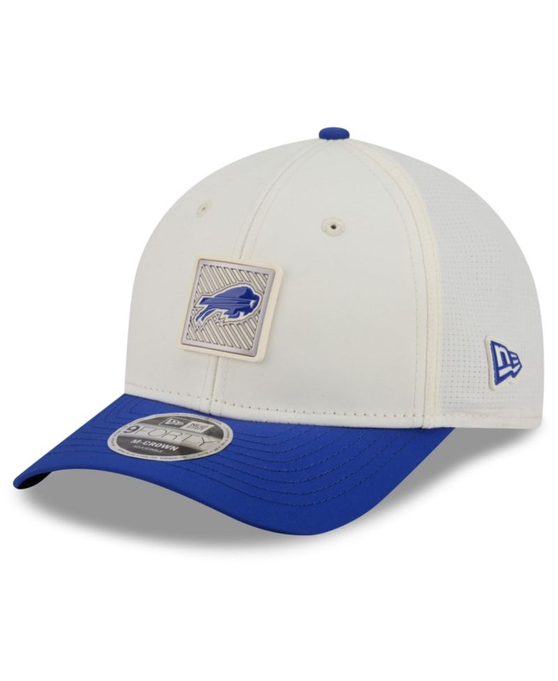 Big Boys and Girls Cream/Royal Buffalo Bills 2026 Training Camp 9FORTY M-Crown Adjustable Hat