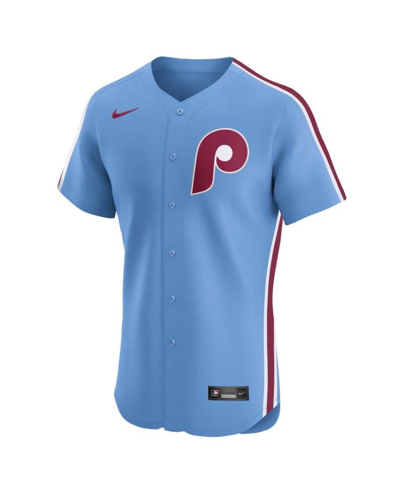 Men's Light Blue Philadelphia Phillies Alternate Elite Jersey