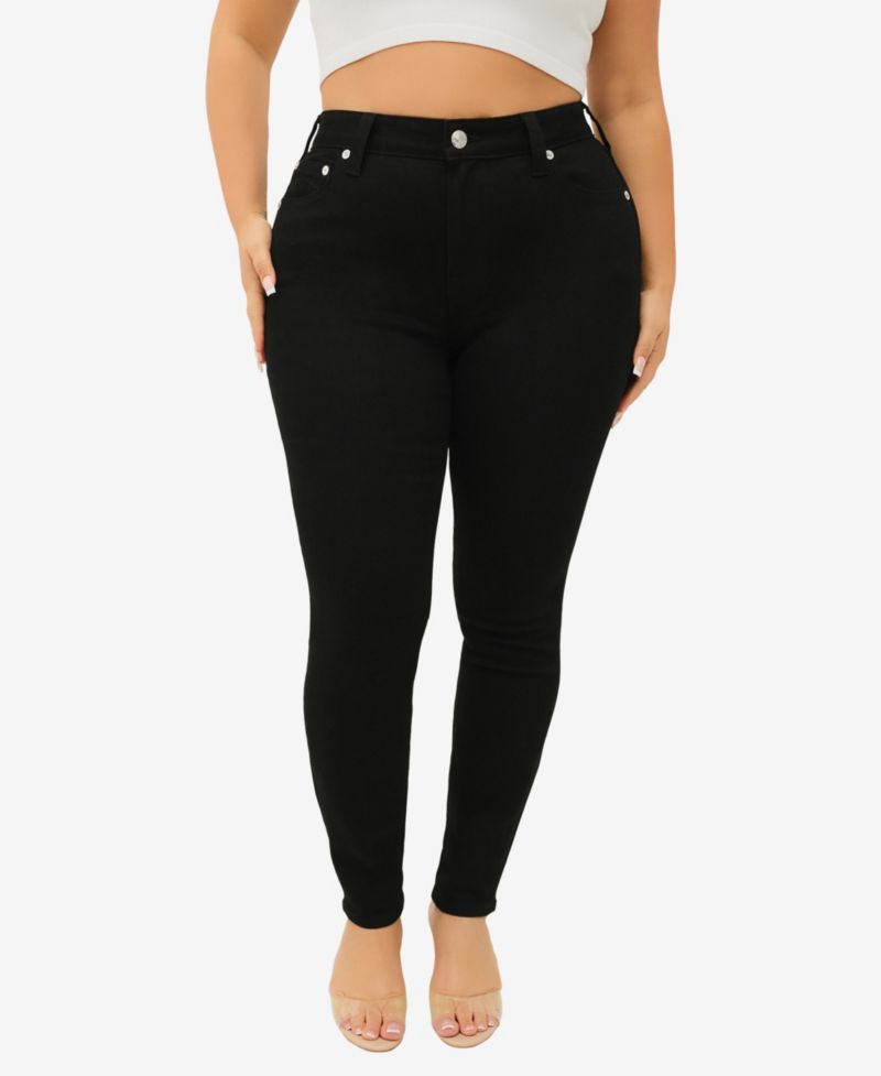 Plus Size Jennie Curvy Skinny Mid-Rise Jeans