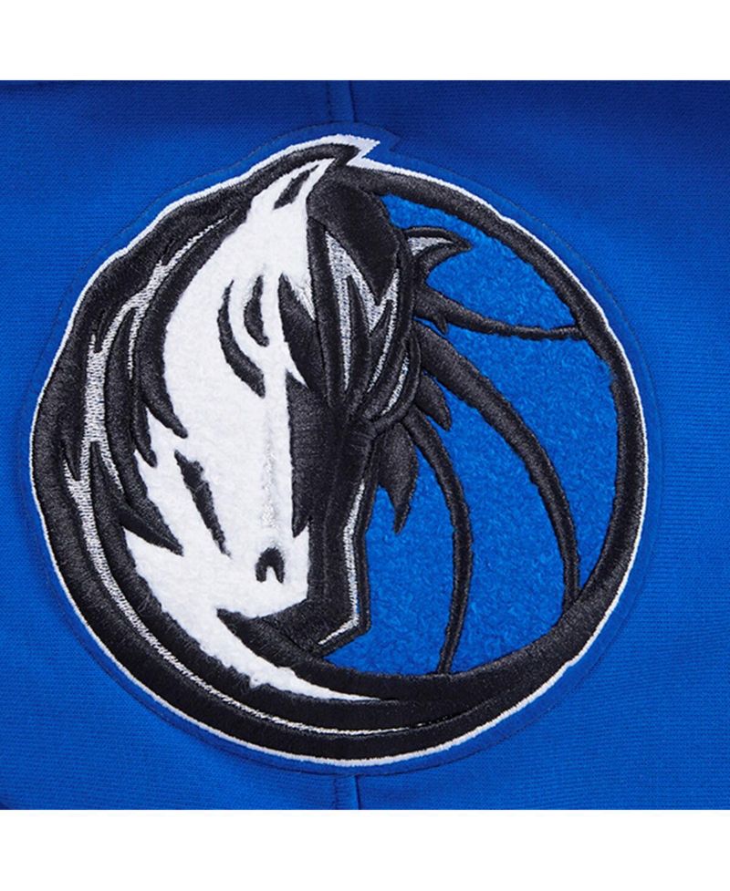 Men's Blue Dallas Mavericks Area Code Pullover Hoodie