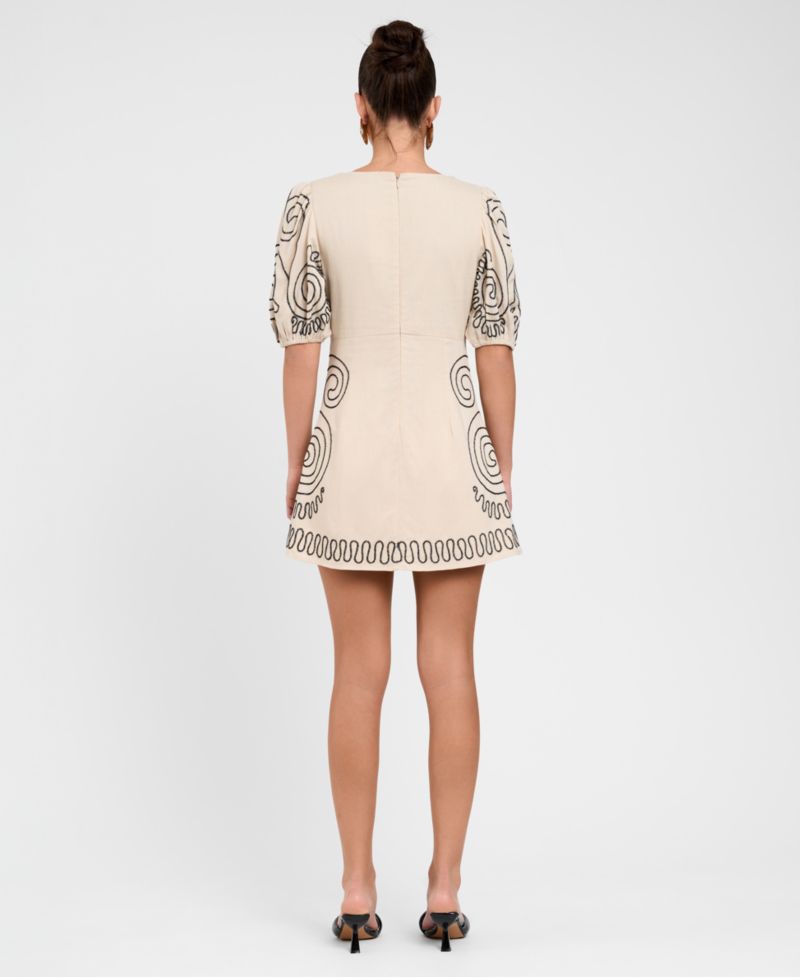 Women's V-Neck Mini Dress