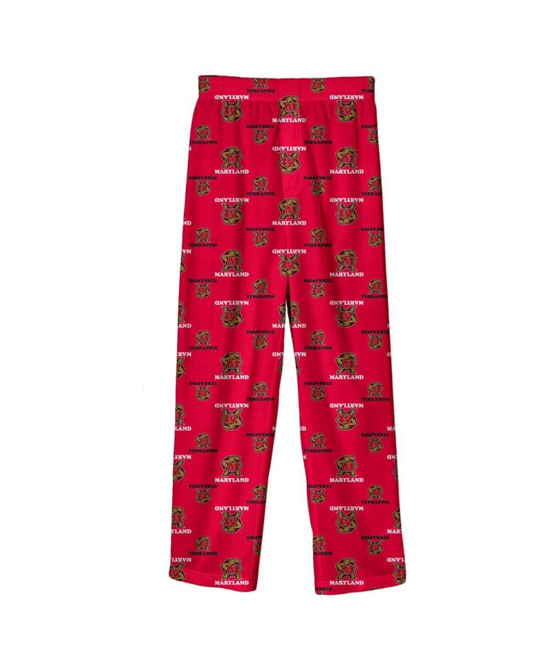 Big Boys and Girls Red Maryland Terrapins Team Pants