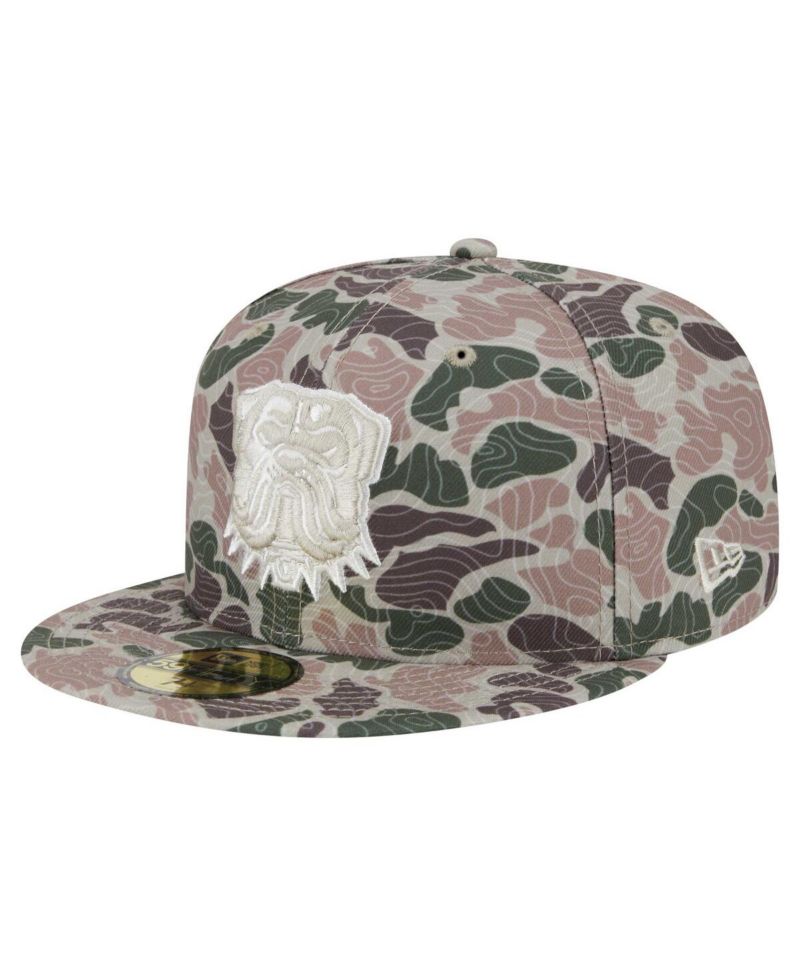 Men's Cleveland Browns Geo Camo 59FIFTY Fitted Hat