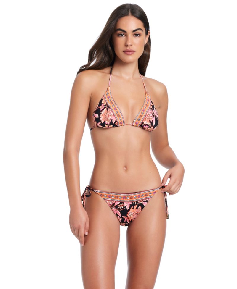 Women's Dj Vu Tie Cheeky Coverage Side Bottom