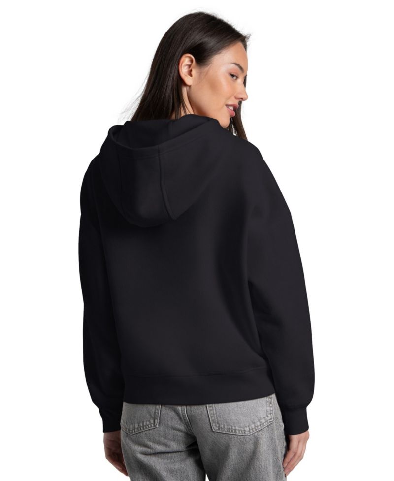 Women's Black Pittsburgh Penguins Rhione Relaxed Hoodie