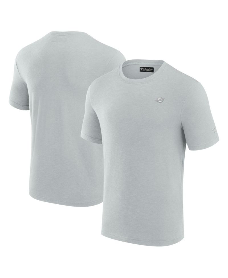 Men's Gray Miami Dolphins Modal Short Sleeve T-shirt