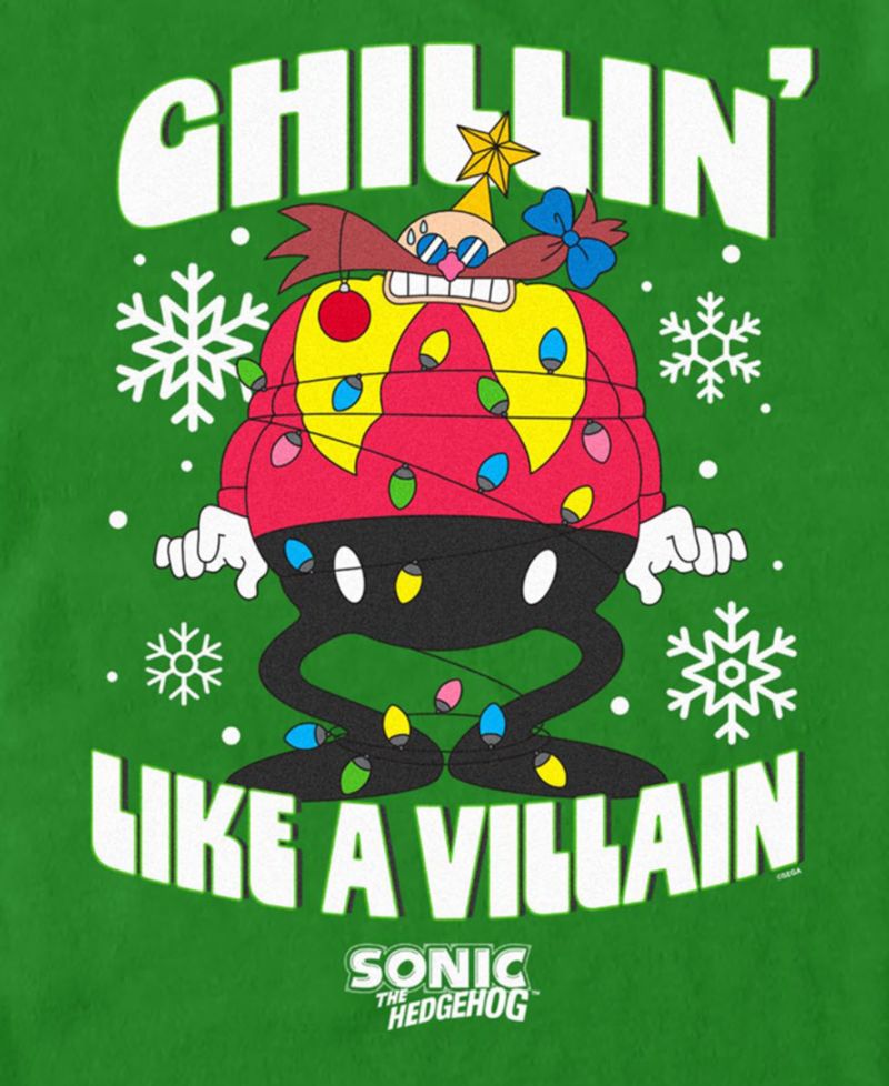 Men's Naughty Egg Sonic the Hedgehog Graphic T-Shirt