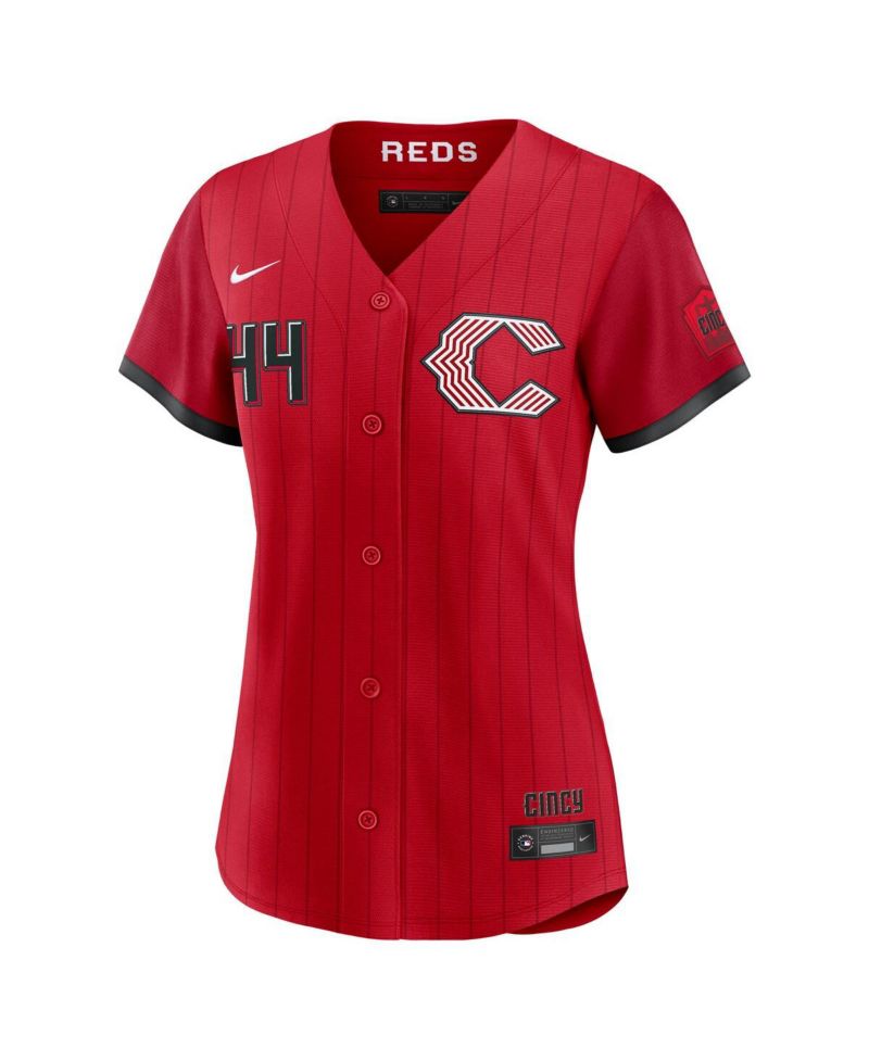 Women's Elly De La Cruz Red Cincinnati Reds 2026 City Connect Stadium Jersey