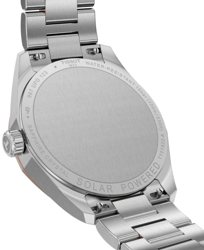 Women's Swiss PRC 100 Solar Two-Tone Stainless Steel Bracelet Watch 34mm