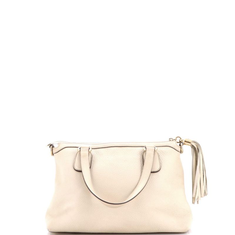 Soho Convertible Soft Top Handle Bag Leather