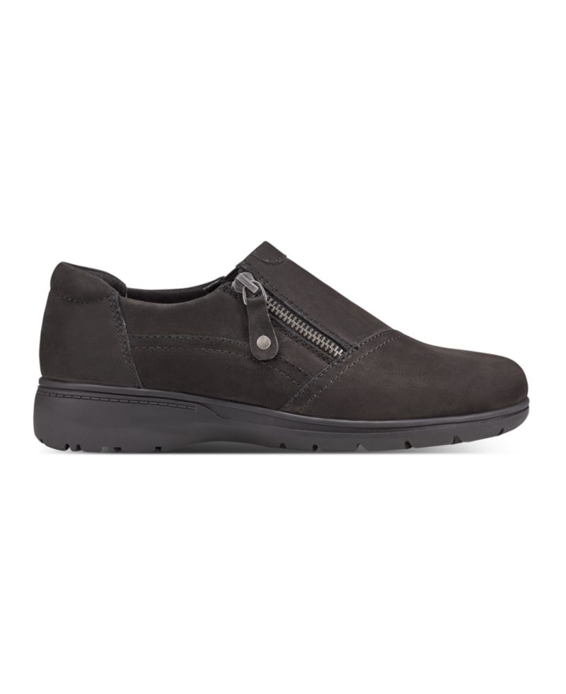 Women's Hallie Leather Side-Zip Shoes