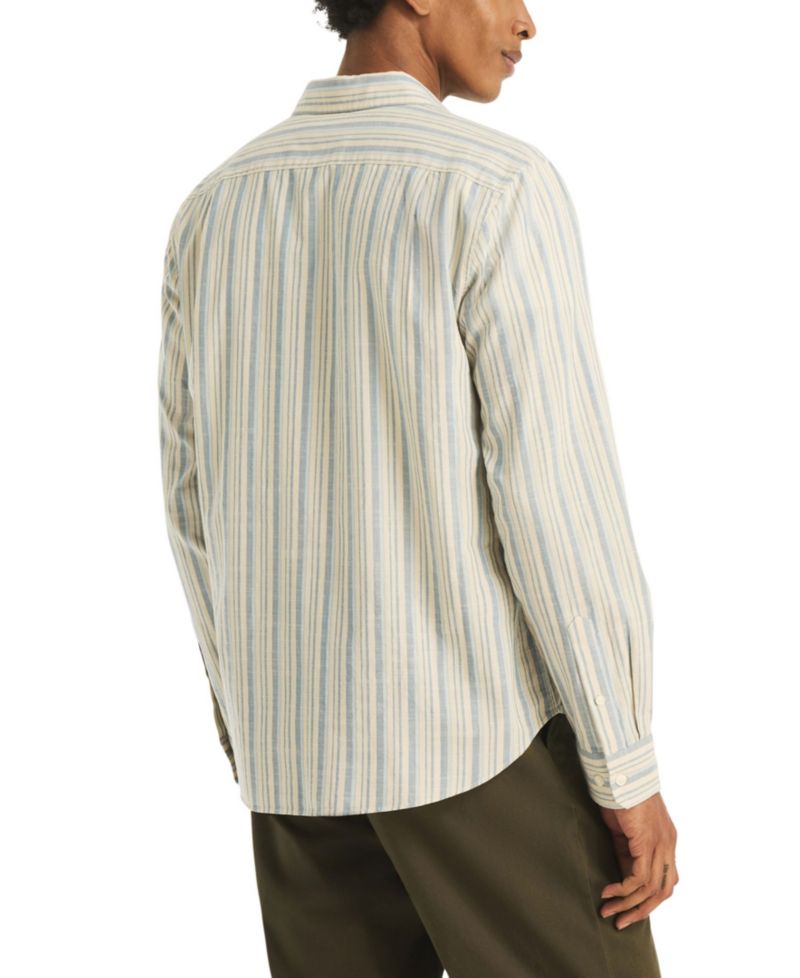 Men's Slub Long-Sleeve Shirt