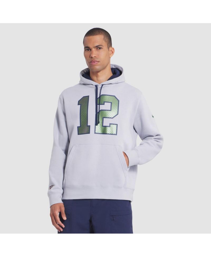 Men's Gray Seattle Seahawks 2025 Rivalries Collection Club Hoodie