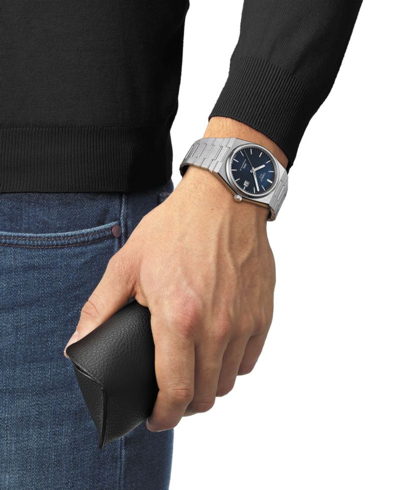 Men's Swiss Automatic PRX Powermatic 80 Stainless Steel Bracelet Watch 40mm