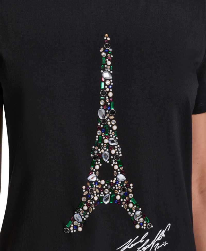 Women's Eiffel Paris-Inspired Graphic Tee