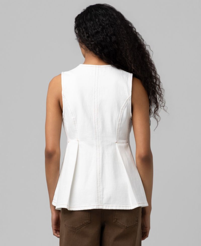 Women's V-Neck Sleeveless Top
