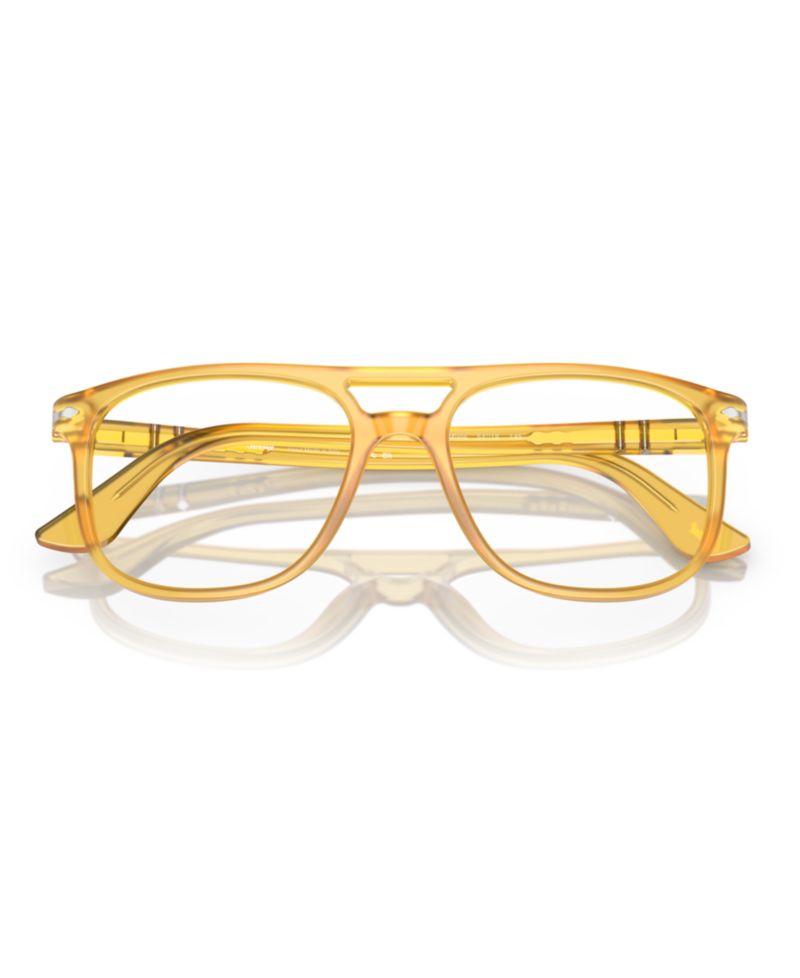 Unisex Pilot/Aviator Plastic PO3329V Greta Eyeglasses