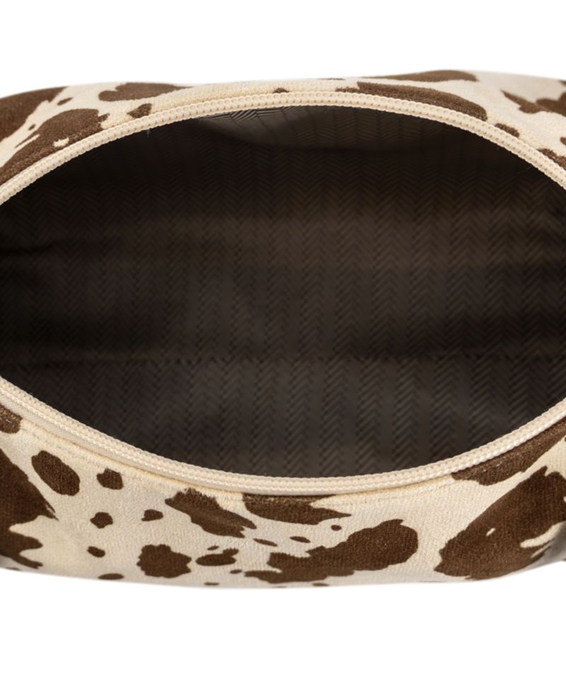 Soe Cow Print Small Crossbody Handbag
