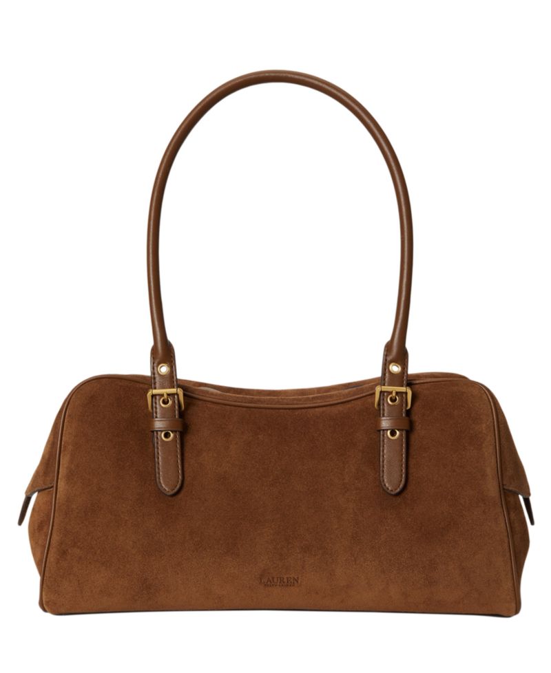 Marcy Suede Large Satchel Bag