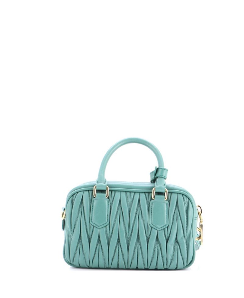 Regular Arcadie Top Handle Bag Matelasse Leather