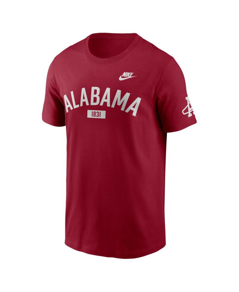Men's Crimson Alabama Crimson Tide Legacy Arch T-Shirt
