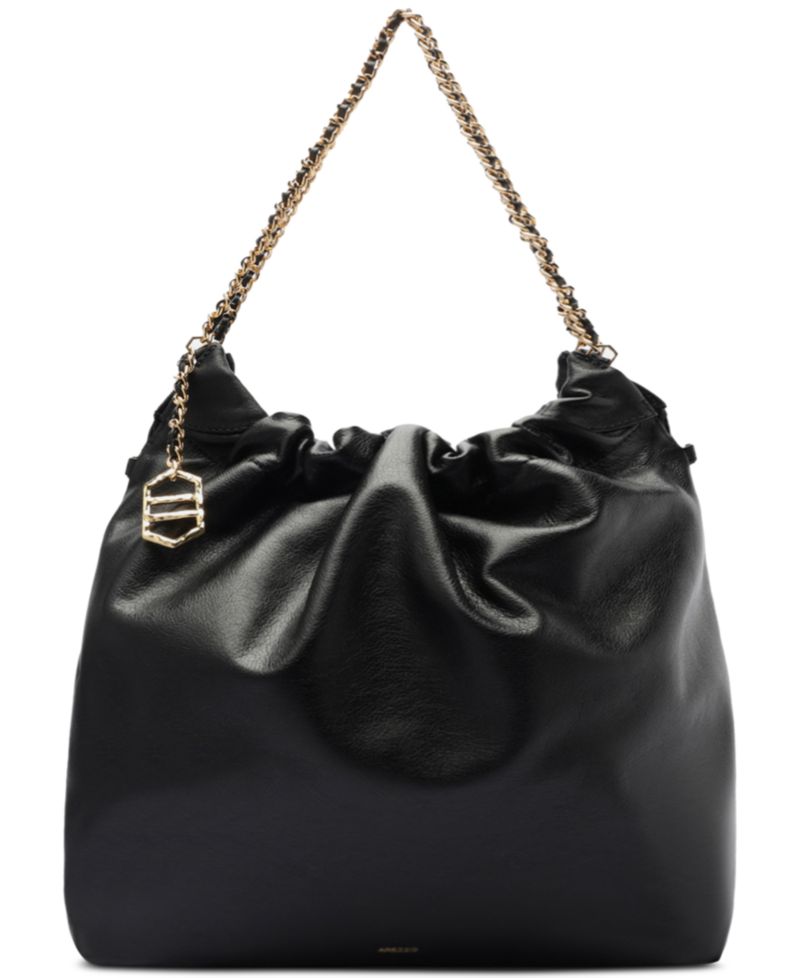 Elizabeth Large Leather Bucket Handbag