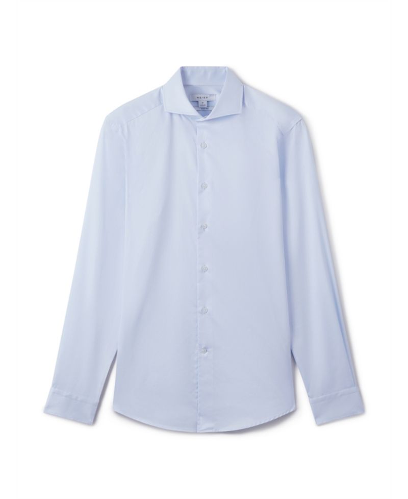 Men's Storm Slim-Fit Long-Sleeve Cutaway-Collar Dress Shirt