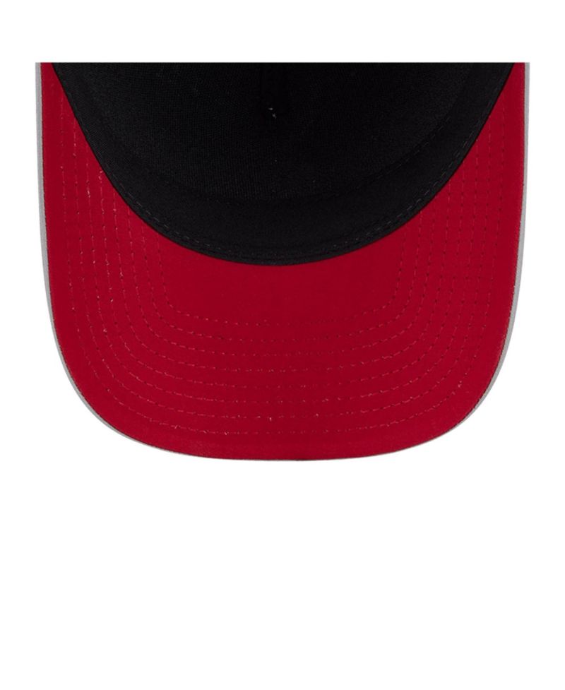Men's Gray Washington Nationals Micro Logo 9FORTY M-Crown A-Frame Adjustable Hat