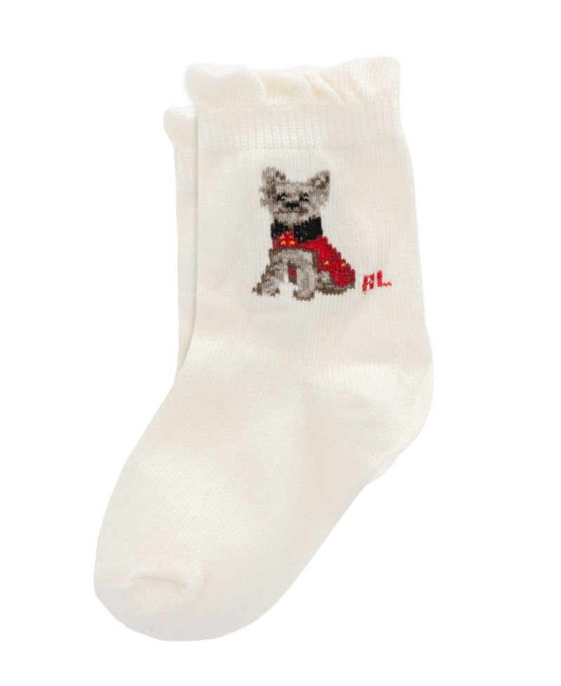 Baby Boys' Holiday Baby Dog Socks, 3-Pack