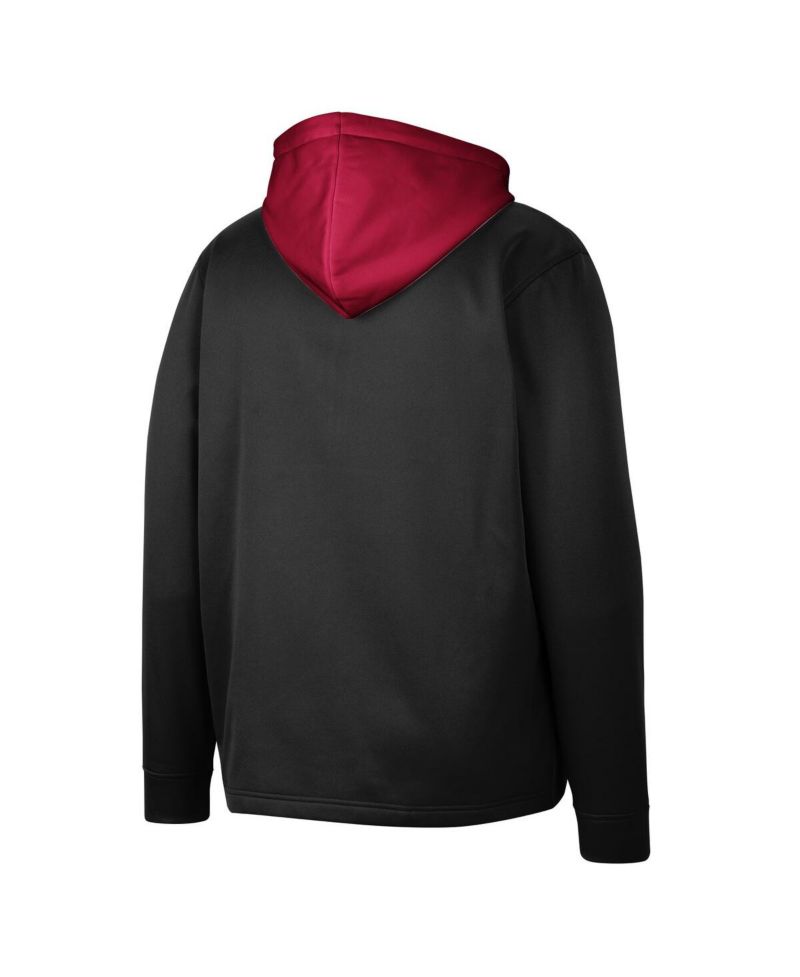 Men's Oklahoma Sooners Luge 3.0 Quarter-Zip Hoodie