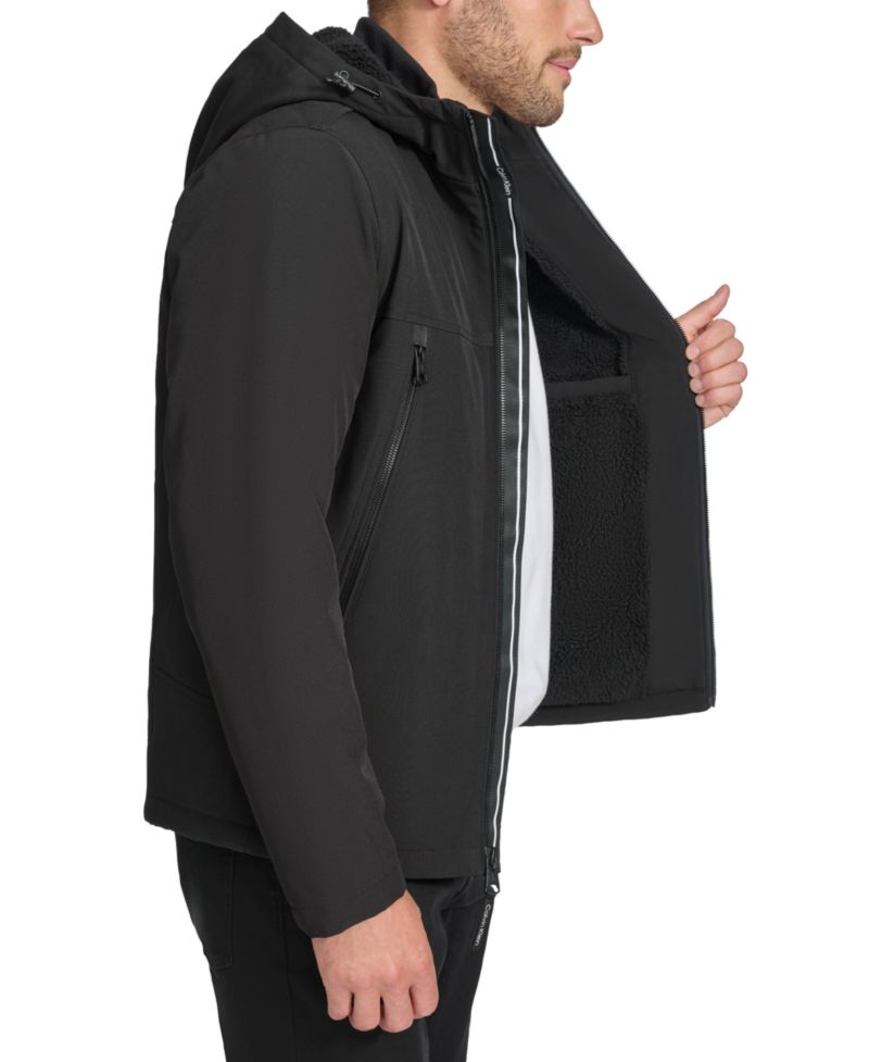 Men's Sherpa Lined Infinite Stretch Soft Shell Jacket