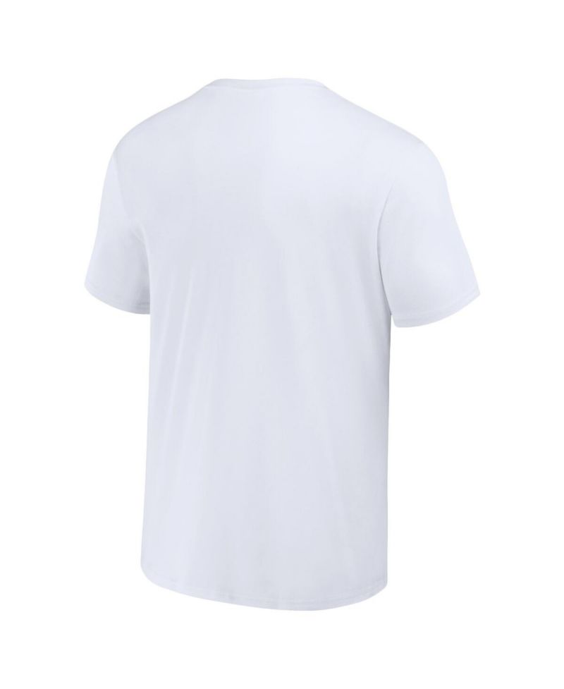 Men's and Women's White Lilo and Stitch Sunset T-Shirt