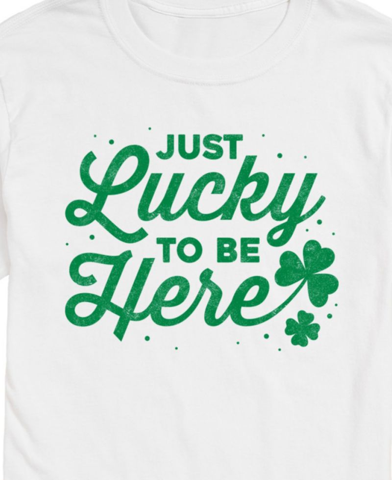 Men's St Patrick's Just Lucky To Be Here Short Sleeve T-Shirt