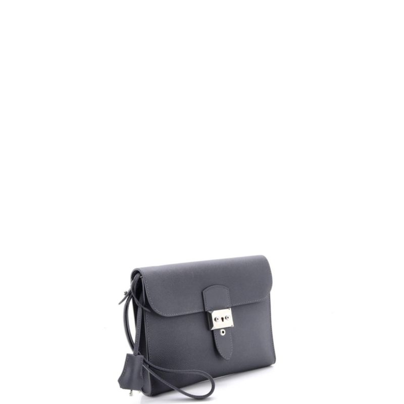 Sac a Depeches Wristlet Pouch Epsom