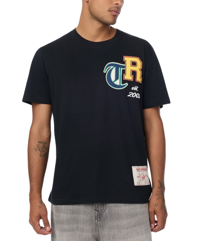 Men's Collegiate Applique Regular-Fit T-Shirt