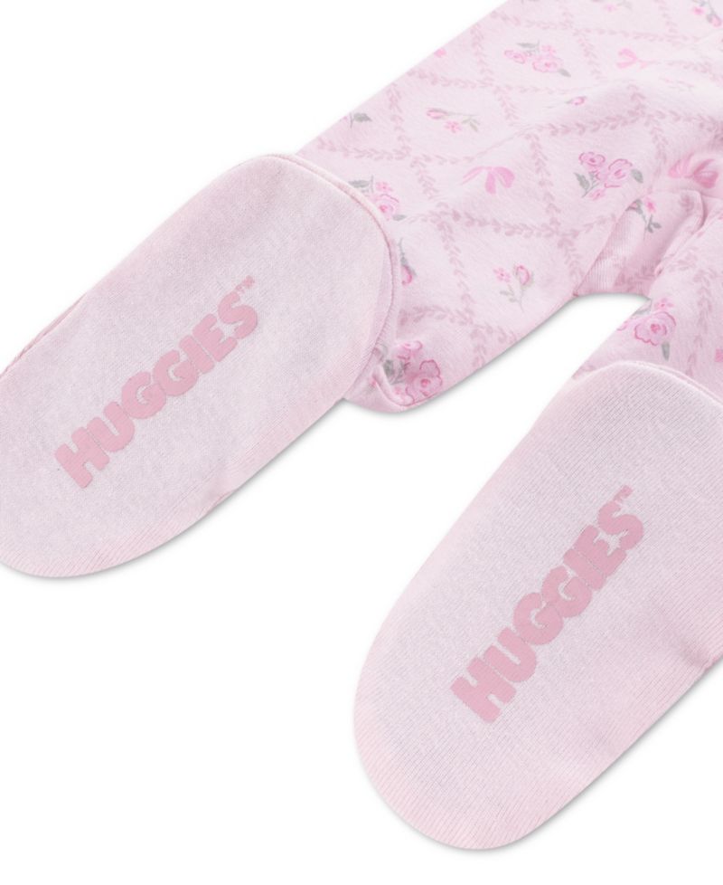 Baby Girls' Babywear Long-Sleeve Footed Coverall