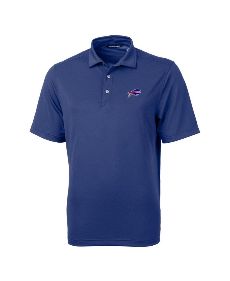Men's Royal Buffalo Bills Virtue Eco Pique Polo Shirt