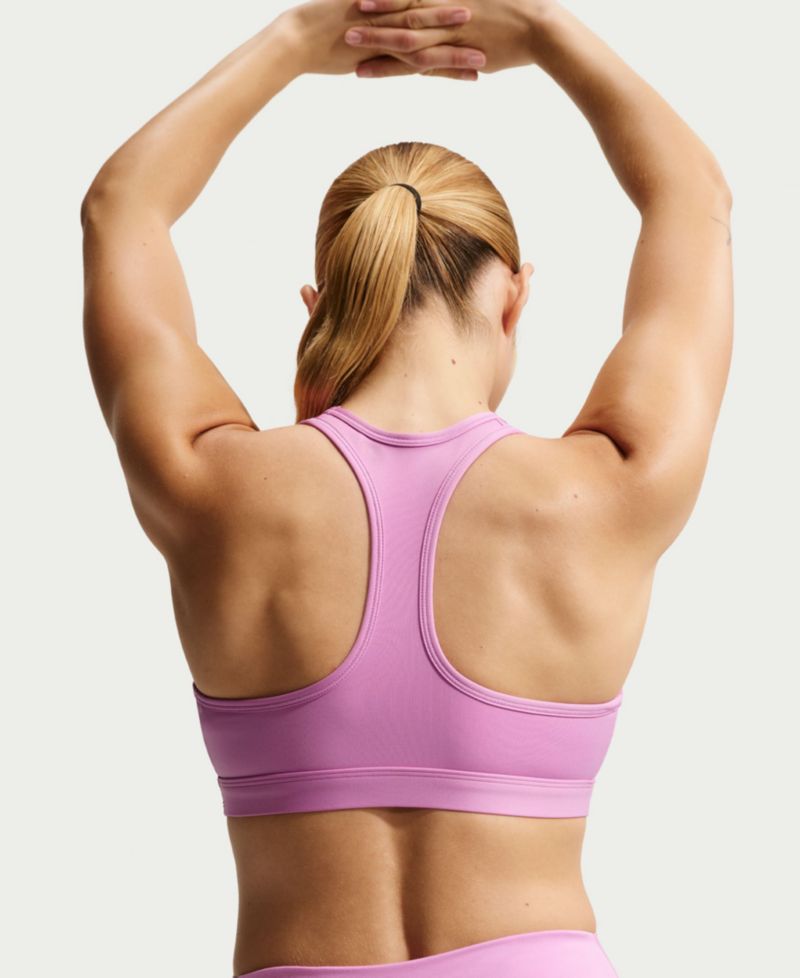 Plus Size Active Medium-Support Padded Logo Sports Bra