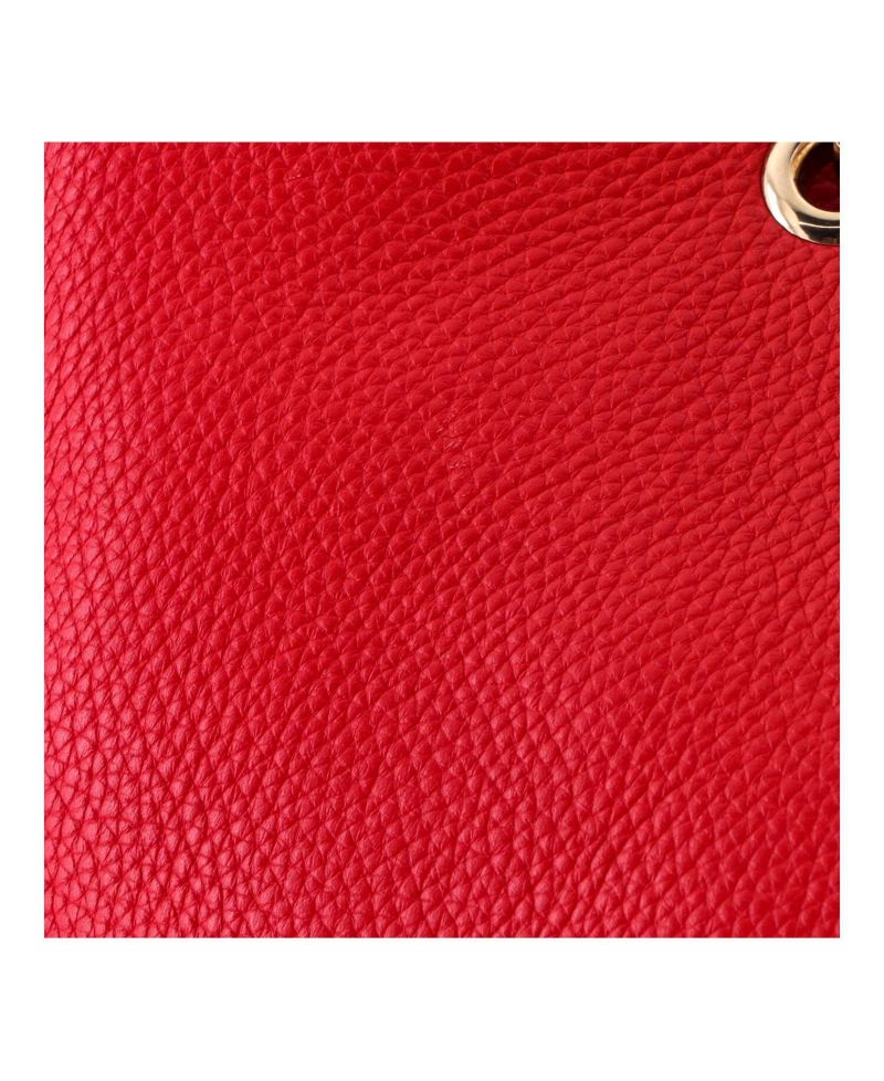 Medium Bamboo Shopper Tote Leather